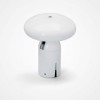 PVC decorative flagpole top white Mushroom type