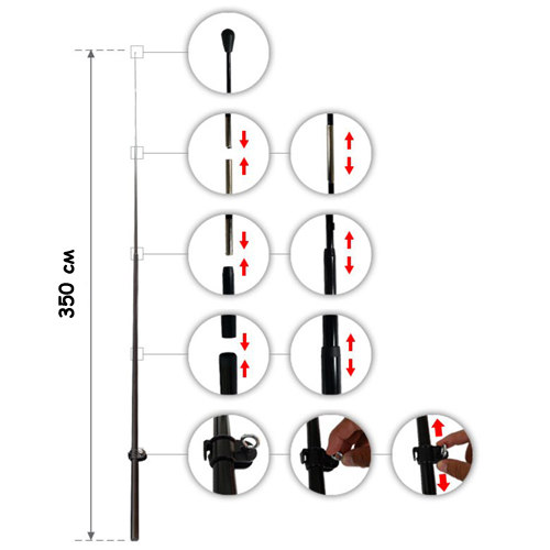 Beach flag Drop type size M - 90/200 cm. Beach flag Drop type size M - 90/200 cm.