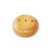 Wood desk flag stand with three flags 15/21 cm.