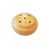 Wood desk flag stand with five flags 15/21 cm.
