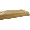 Wood desk flag stand with eight flags 15/21 cm.