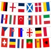 Bunting garland, 24 flags on the garland