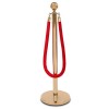 Gold post & rope barrier kit