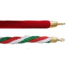 Gold post & rope barrier kit