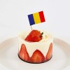 Cocktail toothpicks flag of Romania