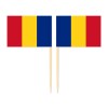 Cocktail toothpicks flag of Romania
