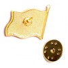 Flag of Romania metal pin badge