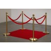 Gold post & rope barrier kit