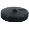 Round water base for PVC queuing barrier post