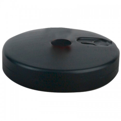 Round water base for PVC queuing barrier post