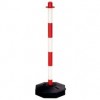 PVC Queuing barrier post with water base